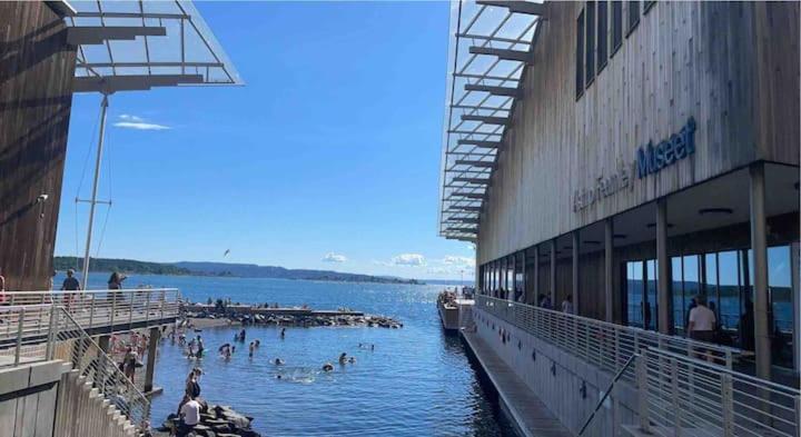 Exclusive Apartment, Sea View To Oslo Fjord, Located On Water In Oslo Center Экстерьер фото